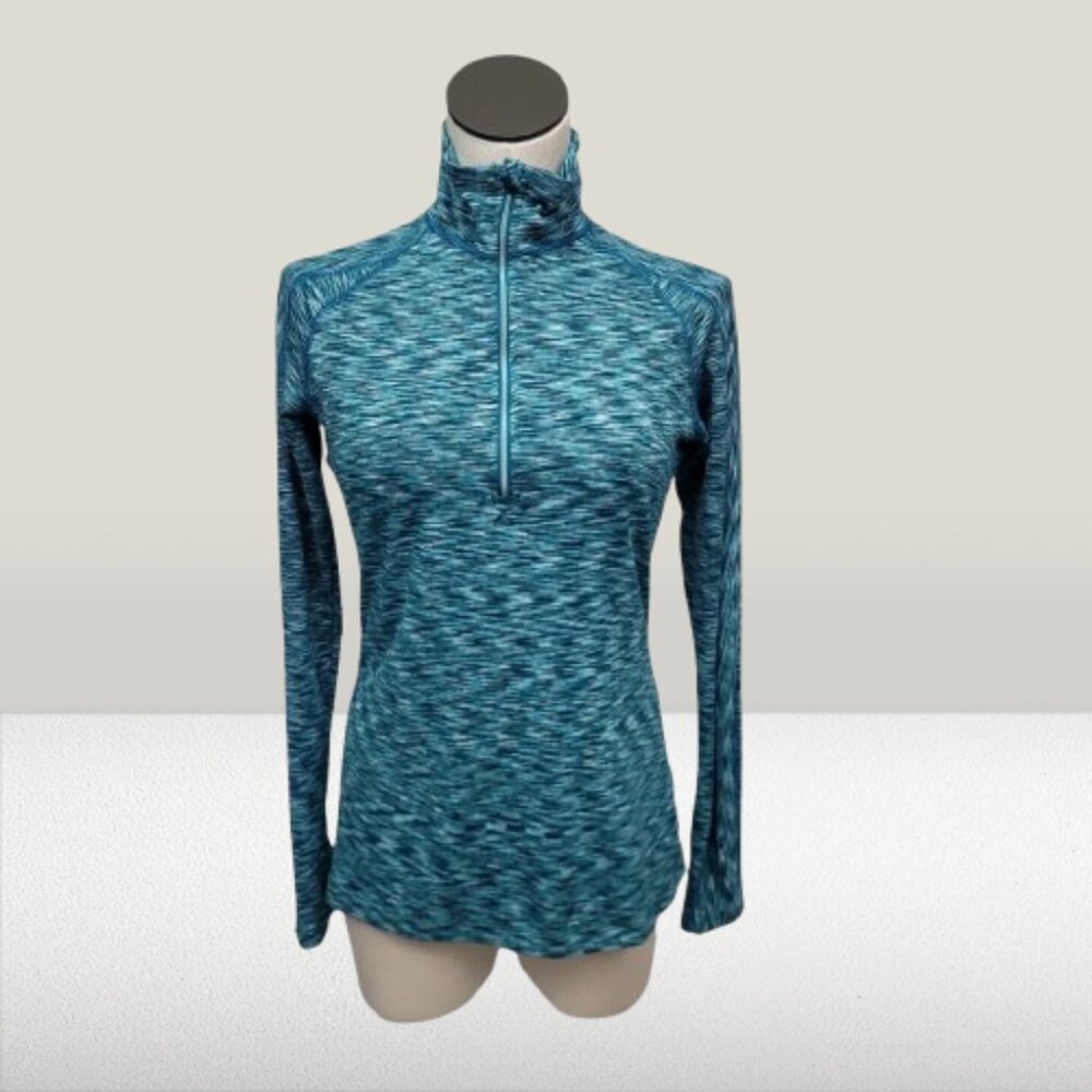 Athleta Mendoza 1/2 Zip Pullover Top Shirt Midlayer Womens Size Small